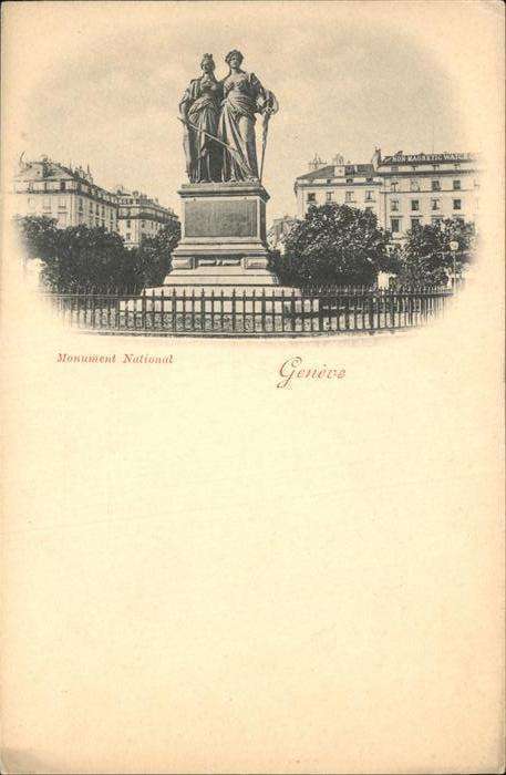 Genf GE Monument National