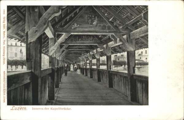 LUZERN  LU Kapellbrücke