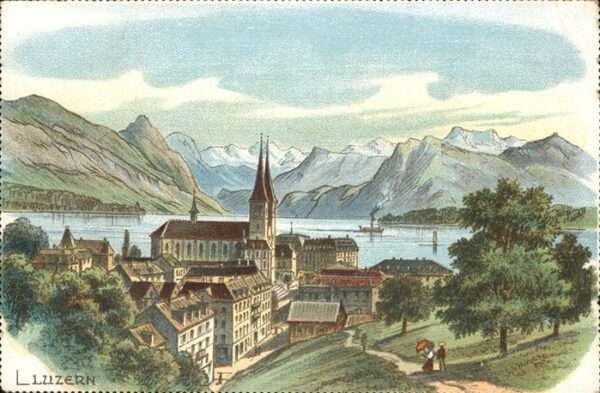 Luzern LU Kirche
Vierwaldstättersee