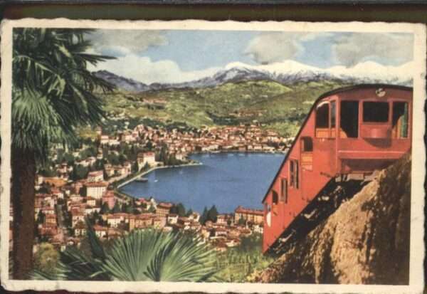 Lugano TI Funicolare del Monte S. Salvatore