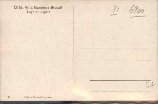 Lago di Lugano TI Oria
Villa Marchese Brusati – Bild 2