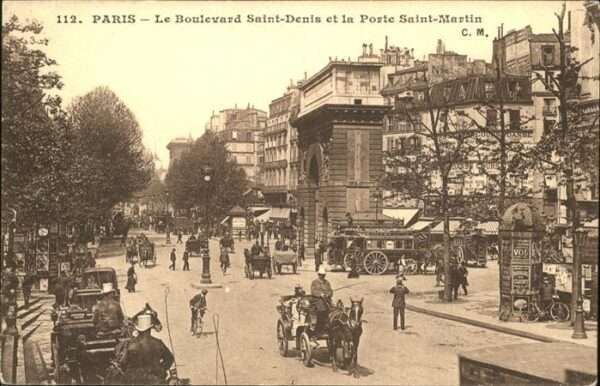 Paris Boulevard St. Denis
Porte St.-Martin
