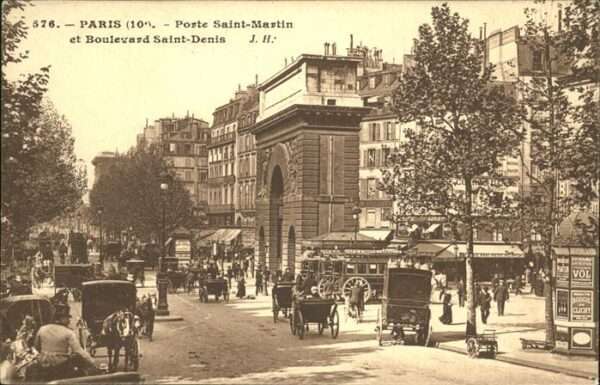 Paris Porte St.-Martin
Boulevard St.-Denis