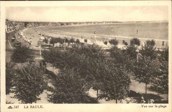 La Baule-sur-Mer Vue sur la Plage