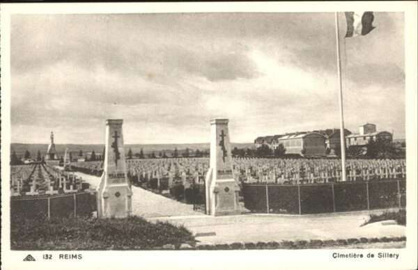 Reims Champagne Ardenne cimetière de Sillery