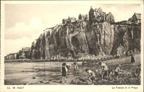 Ault Somme La Falaises et la Plage