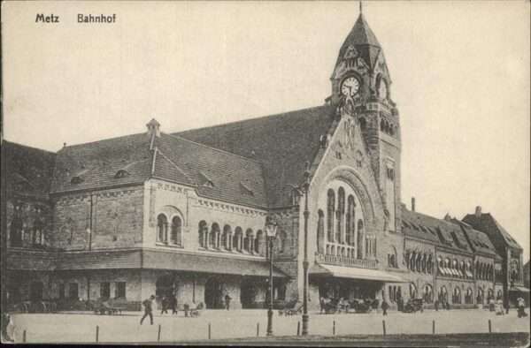 Metz  57 Moselle Bahnhof