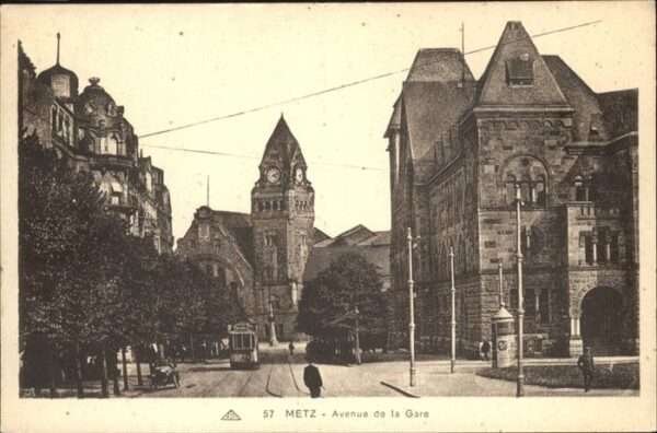 Metz  57 Moselle Avenue de la Gare