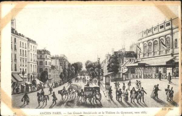 Paris Grands Boulevards
Theatre de Gymnase v