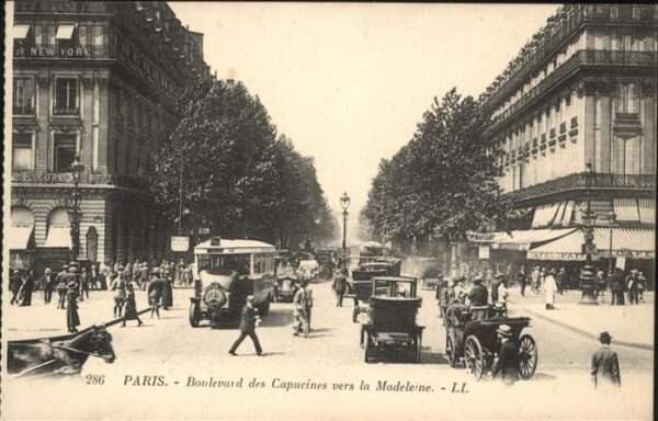 Paris Boulevard des capucines