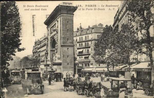 Paris Boulevard et Porte St.-Denis