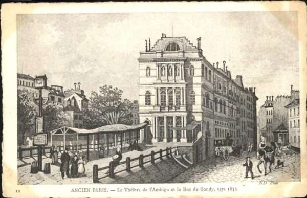 Paris Rue de Bondy
Theatre de L_Ambigu
