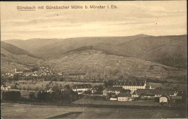 Muenster Elsass Günsbach
