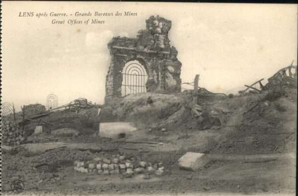 Lens Pas-de-Calais après Guerre
Grands Bueaux des Mines