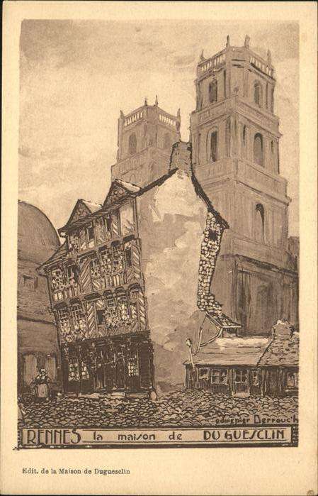 Rennes Ille-et-Vilaine Maison de Duguesclin