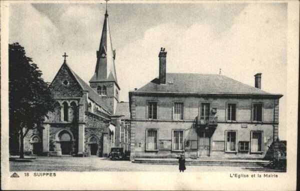 Suippes Eglise 
Mairie