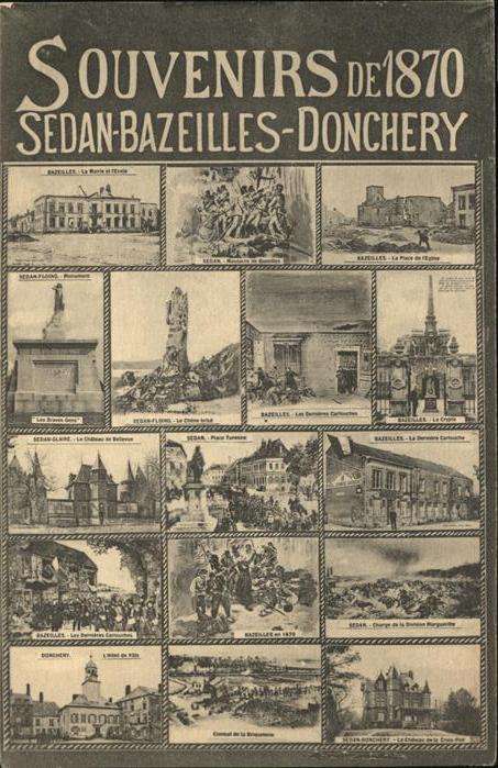 Sedan Ardennes Bazeilles
Donchery