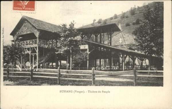 Bussang Vosges Theatre du Peuple