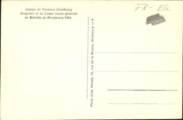 Oberhaslach Bas Rhin Elsass Colonie des Vacances Gensbourg – Bild 2