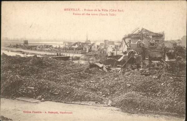 Merville Nord Ruines de la Ville