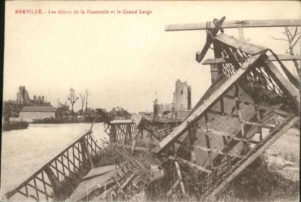 Merville Nord Debris de la Passerelle