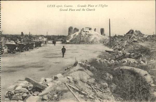 Lens Pas-de-Calais après Guerre