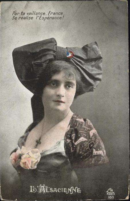 Elsass Frau