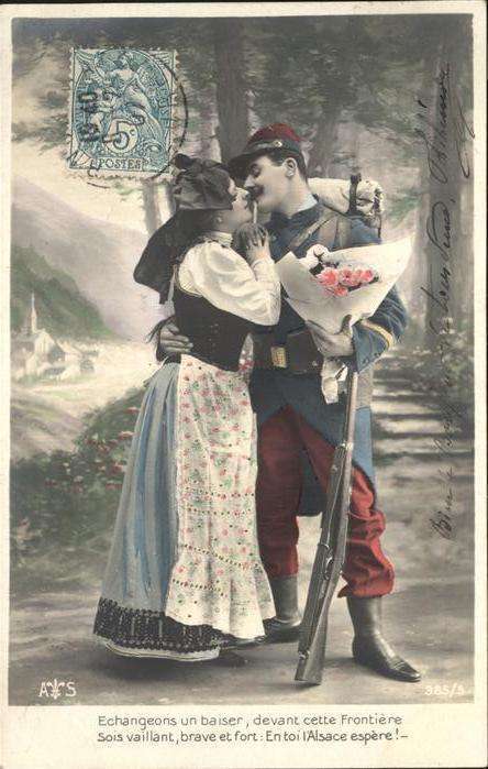 Elsass Tracht Militair