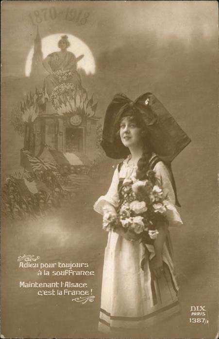 Elsass Frau