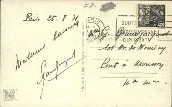 Exposition Coloniale Paris 1931 Temple Angkor Vat – Bild 2