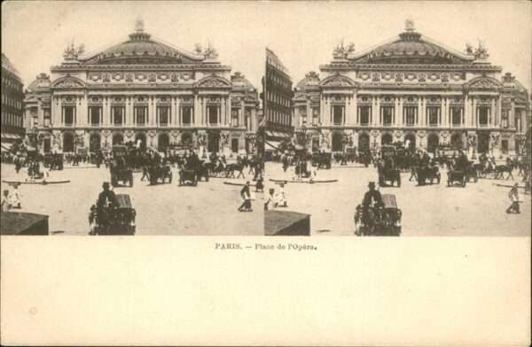 Paris Place Opera Kutsche