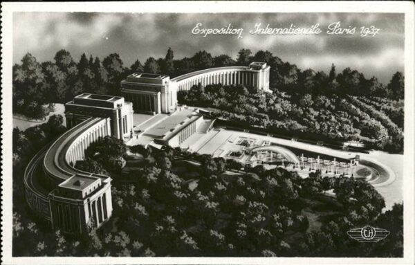 Exposition Internationale Paris 1937 Fliegeraufnahme