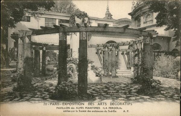 Exposition Arts Decoratifs Paris 1925 Pavillon Alpes Maritimes