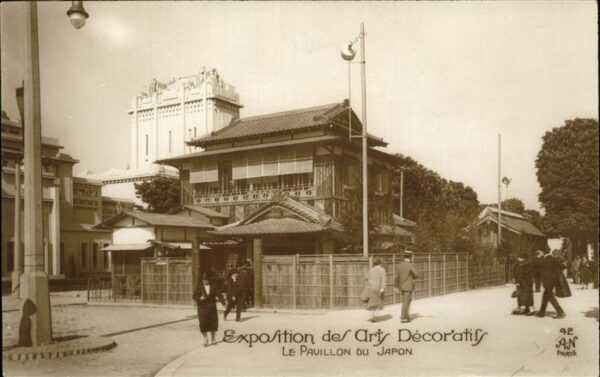 Exposition Arts Decoratifs Paris 1925 Pavillon Japon