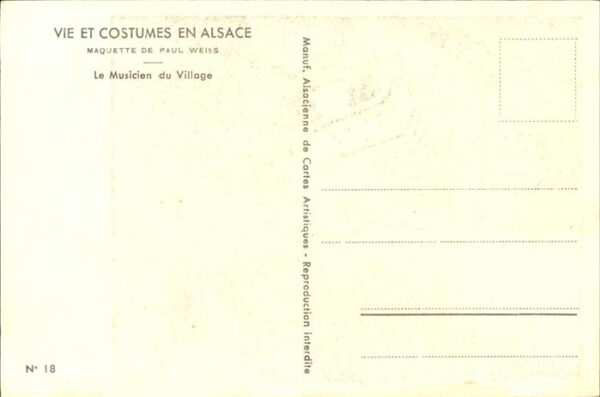 Elsass Handarmonika Holzschuhe Trachten – Bild 2