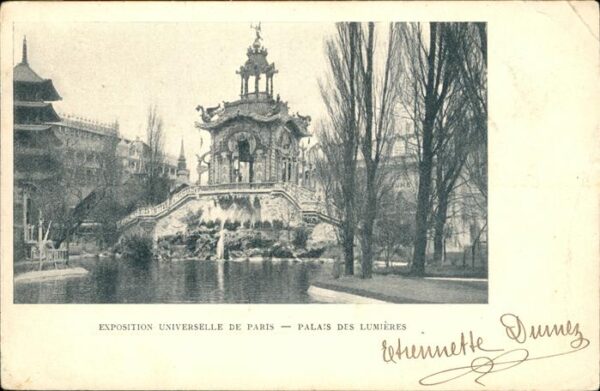 Exposition Universelle Paris 1900 Palais Lumieres