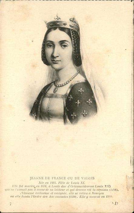 Persoenlichkeiten Jeanne de France