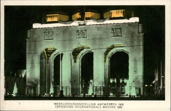 Exposition Internationale Anvers 1930 Wereldtentoonstelling Antwerpen
