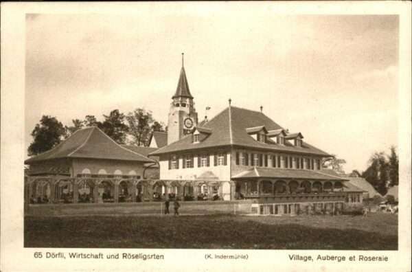 Landesausstellung Bern 1914 Wirtschaft Röseligarten