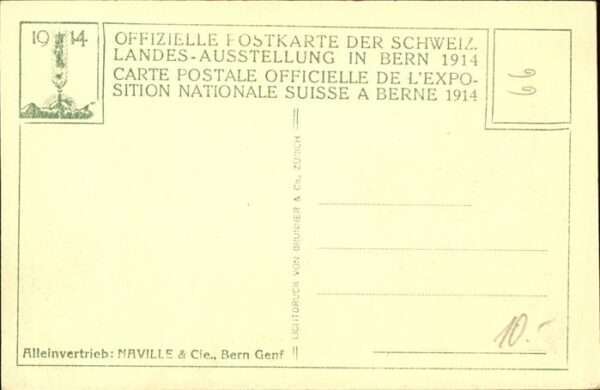 Landesausstellung Bern 1914 Länggasse – Bild 2