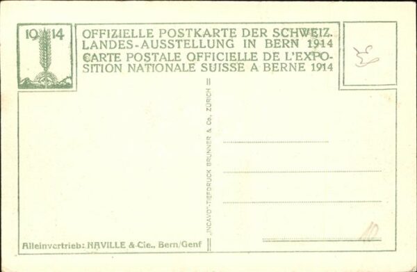 Landesausstellung Bern 1914 Hospes – Bild 2