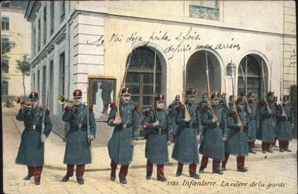 Militaria WK1 Infanterie Garde
