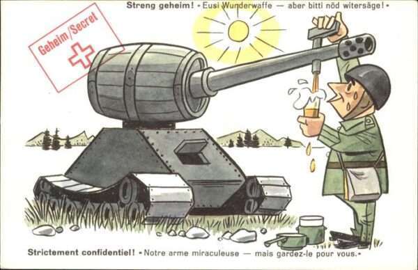 Panzer Tank Comic Bier