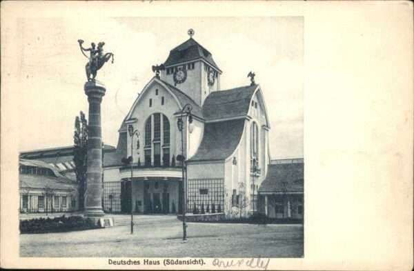 Exposition Bruxelles 1910 Deutsches Haus