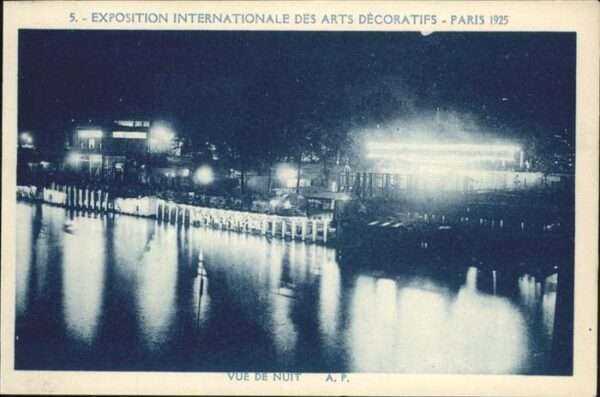 Exposition Arts Decoratifs Paris 1925