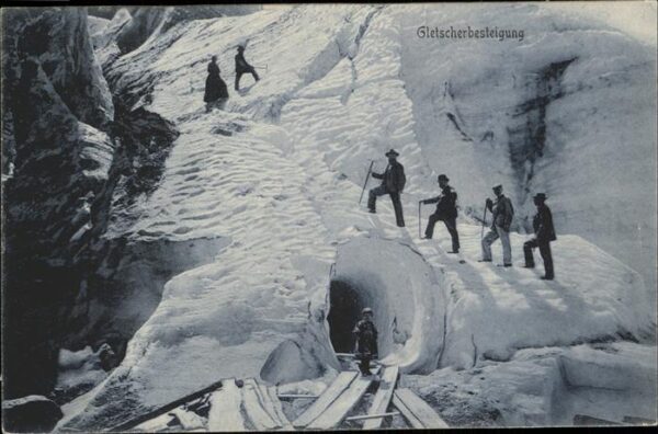 Gletscher Besteigung
