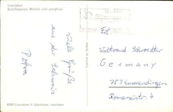 Schiffe Ships Navires Niederhorn – Bild 2