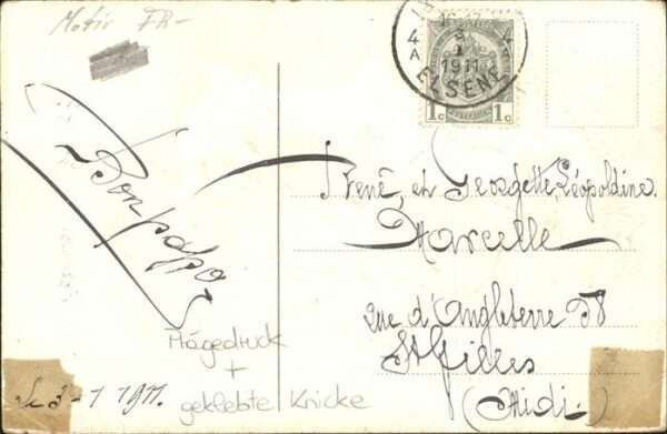 Neujahr Prägedruck – Bild 2