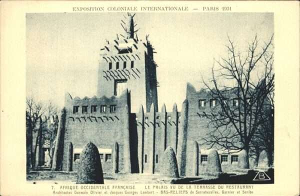 Exposition Coloniale Paris 1931 Afrique Occidentale Francaise
