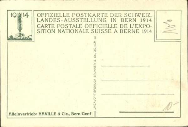 Landesausstellung Bern 1914 Indermühle – Bild 2